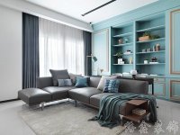 北歐小清新家居裝修裝飾室內設計效果-A2013